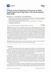 Research paper thumbnail of A Study on the Comparison of Corrosion in Water Supply Pipes Due to Tap Water (TW) and Reclaimed Water (RW)