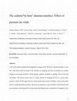 Research paper thumbnail of Sodium/Na β″ Alumina Interface: Effect of Pressure on Voids