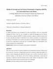 Research paper thumbnail of Modelo de Estrategia para las Prácticas Profesionales en Ingeniería (MEPPI), en la Universidad Nuevo León, México