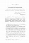 Research paper thumbnail of Versöhnung als Diskursstrategie. Goethes Aufsatz 'Klassiker und Romantiker in Italien' im Kontext der Zeitschrift 'Ueber Kunst und Alterthum'