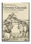 Research paper thumbnail of de Divitiis Bianca, “Fra Giocondo nel Regno di Napoli: dallo studio antiquario al progetto all'antica”. In: Giovanni Giocondo. Umanista, architetto, antiquario, a cura di Pierre Gros e Pier Nicola Pagliara, pp. 263-277. Venezia: Marsilio, 2014. ISBN: 978-88-3172127-1.