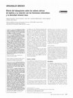 Research paper thumbnail of Efecto del tabaquismo sobre los valores séricos de leptina y su relación con las hormonas esteroideas y la densidad mineral ósea