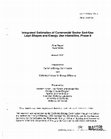 Research paper thumbnail of Integrated estimation of commercial sector end-use load shapes and energy use intensities, Phase 2