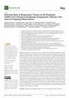 Research paper thumbnail of Infection Rate of Respiratory Viruses in the Pandemic SARS-CoV-2 Period Considering Symptomatic Patients: Two Years of Ongoing Observations