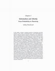 Research paper thumbnail of Information and Alterity