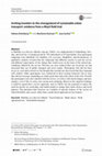 Research paper thumbnail of Inviting travelers to the smorgasbord of sustainable urban transport: evidence from a MaaS field trial