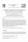 Research paper thumbnail of A longitudinal investigation of self–other discrimination and the emergence of mirror self-recognition