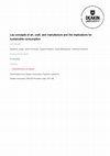 Research paper thumbnail of Lay Concepts of Art, Craft, and Manufacture and the Implications for Sustainable Consumption