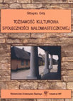 Research paper thumbnail of Tożsamość kulturowa społeczności małomiasteczkowej