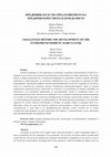 Research paper thumbnail of Challenges Before the Development of the Entrepreneurship in Agriculture