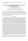 Research paper thumbnail of Khai Phá Dữ Liệu Lidar Trong Nghiên Cứu Các Đối Tượng Trên Bề Mặt Địa Hình