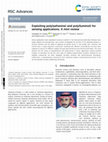 Research paper thumbnail of Exploiting poly(safranine) and poly(luminol) for sensing applications. A mini review