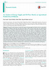 Research paper thumbnail of An Analysis of Energy Supply and Oil Price Shocks on Agricultural Productivity of Pakistan