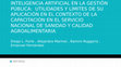 Research paper thumbnail of Presentación IA Senasa