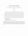 Research paper thumbnail of Castes and Labor Mobility