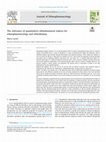 Research paper thumbnail of The relevance of quantitative ethnobotanical indices for ethnopharmacology and ethnobotany