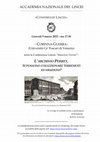 Research paper thumbnail of Conferenza Lincea “L’archivio Perrey. Si possono collezionare terremoti ed eruzioni?"