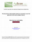 Research paper thumbnail of Transgenic Varieties and India's Agriculture: Questions for Professor M.S. Swaminathan