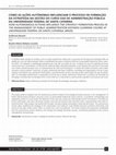 Research paper thumbnail of Como as ações autônomas influenciam o processo de formação da estratégia na gestão do curso EAD de administração pública da Universidade Federal de Santa Catarina