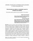 Research paper thumbnail of Discriminações por gênero e orientação sexual no ambiente de trabalho