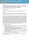 Research paper thumbnail of Use of the VTT ProperTune materials modelling concept for the fast development of sustainable bio-based plastic composites