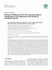 Research paper thumbnail of Backward Walking and Dual-Task Assessment Improve Identification of Gait Impairments and Fall Risk in Individuals with MS