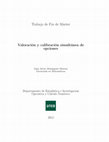 Research paper thumbnail of Valoración y calibración simultánea de opciones