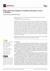 Research paper thumbnail of Horizontal Gene Transfer of Antibiotic Resistance Genes in Biofilms