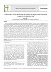 Research paper thumbnail of Some studies on the effect of fly ash and lime on physical and mechanical properties of expansive clay