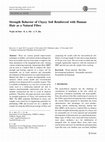 Research paper thumbnail of Strength Behavior of Clayey Soil Reinforced with Human Hair as a Natural Fibre