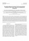 Research paper thumbnail of Recognizing indigenous knowledge of the Karangwangi Rural Landscape in South Cianjur, Indonesia for sustainable land management