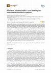 Research paper thumbnail of Subcritical Thermodynamic Cycles with Organic Medium and Isothermal Expansion