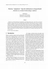 Research paper thumbnail of Hedonic “adaptation”: Specific habituation to disgust/death elicitors as a result of dissecting a cadaver