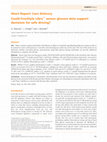 Research paper thumbnail of Could FreeStyle Libre<sup>™</sup> sensor glucose data support decisions for safe driving?