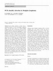 Research paper thumbnail of PCR clonality detection in Hodgkin lymphoma