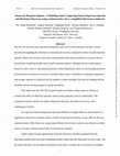 Research paper thumbnail of Deepwater Response Options - a Modelling Study Comparing Subsea Dispersant Injection and Mechanical Recovery using residual surface oil as a simplified effectiveness indicator