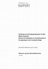 Research paper thumbnail of Vurdering av forvitringsegenskapene til ulike Marine Gassoljer. Kriterier for fastsettelse av drivstoff kvalitet ut fra egenskaper ved et eventuelt utslipp