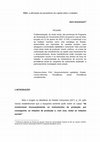 Research paper thumbnail of PAC: a afirmação do parasitismo do capital sobre o trabalho