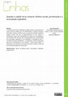 Research paper thumbnail of Quando o capital vai às compras: direitos sociais, privatização e a acumulação capitalista