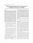 Research paper thumbnail of Clinico-epidemiological Profile of Onychomycosis Attending in a Tertiary Care Hospital