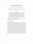 Research paper thumbnail of Normative KGP agents