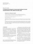 Research paper thumbnail of A Geometrical Setting for Constructing Nonlinear Lorentz Transformations of the Albano-Dresden Type