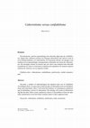 Research paper thumbnail of Coherentismo versus confiabilismo