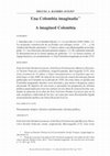 Research paper thumbnail of A imagined Colombia