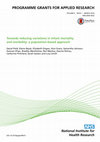 Research paper thumbnail of Towards reducing variations in infant mortality and morbidity: a population-based approach