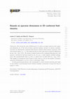 Research paper thumbnail of Bounds on operator dimensions in 2D conformal field theories