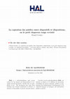 Research paper thumbnail of La captation des publics entre dispositifs et dispositions, ou le petit chaperon rouge revisité