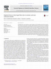 Research paper thumbnail of Depletion forces in thin liquid films due to nonionic and ionic surfactant micelles