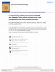 Research paper thumbnail of Characterizing kidney structures in health and diseases using eosin fluorescence from hematoxylin and eosin stained sections