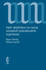 Research paper thumbnail of Vpliv deleznikov na razvoj nevladnih izobrazevalnih organizacij